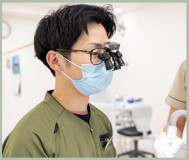 小さなリスクも見逃さない。患者様の未来を考えた治療前の念入りな検査